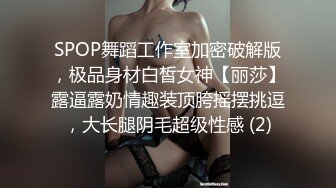 SPOP舞蹈工作室加密破解版，极品身材白皙女神【丽莎】露逼露奶情趣装顶胯摇摆挑逗，大长腿阴毛超级性感 (2)