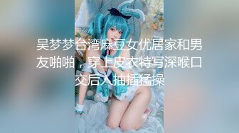 吴梦梦台湾麻豆女优居家和男友啪啪，穿上皮衣特写深喉口交后入抽插猛操