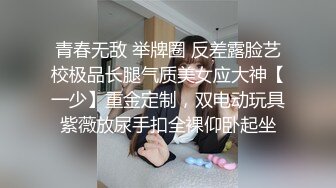 青春无敌 举牌圈 反差露脸艺校极品长腿气质美女应大神【一少】重金定制，双电动玩具紫薇放尿手扣全裸仰卧起坐