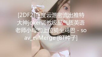 [2DF2]百度云泄密流出推特大神joker调教极品气质英语老师小母狗上位骑坐鸡巴 - soav_evMerge [BT种子]