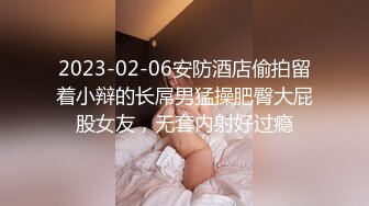 2023-02-06安防酒店偷拍留着小辩的长屌男猛操肥臀大屁股女友，无套内射好过瘾