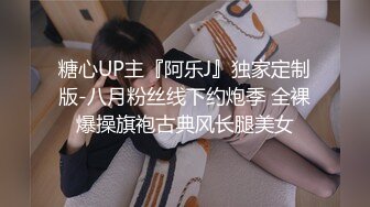 糖心UP主『阿乐J』独家定制版-八月粉丝线下约炮季 全裸爆操旗袍古典风长腿美女