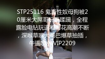 STP25116 鬼畜性奴母狗被20厘米大屌哥玩弄蹂躏，全程露脸电钻玩逼和菊花高潮不断，深喉草嘴大鸡巴爆草抽插，牛逼喷水 VIP2209