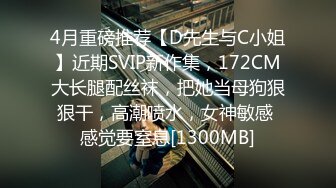 4月重磅推荐【D先生与C小姐】近期SVIP新作集，172CM大长腿配丝袜，把她当母狗狠狠干，高潮喷水，女神敏感 感觉要窒息[1300MB]